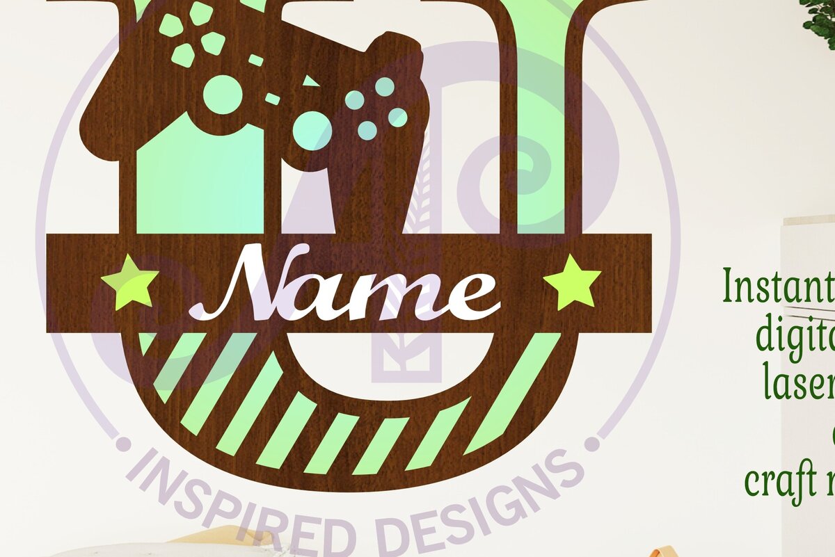 Intra απο ξύλο plywood  Χρώμα wenge 3mm-4mm πάχος - Κεφάλαιο μονόγραμμα παίκτη U Δίασταση 30x20 cm INTRAFABR-125089597