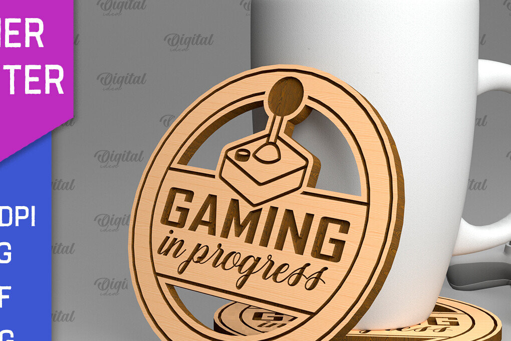 Intra απο ξύλο plywood  Χρώμα wenge 3mm-4mm πάχος - Gamer Coaster . Gamer Decor Δίασταση 30x20 cm INTRAFABR-43068233