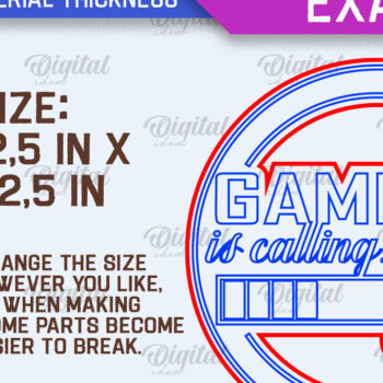 Intra απο ξύλο plywood Χρώμα wenge 3mm-4mm πάχος - Gamer Coaster . Gamer Decor Δίασταση 30x20 cm INTRAFABR-122057393 - Image 2