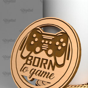Intra απο ξύλο plywood  Χρώμα wenge 3mm-4mm πάχος - Gamer Coaster . Gamer Decor Δίασταση 30x20 cm INTRAFABR-122057399