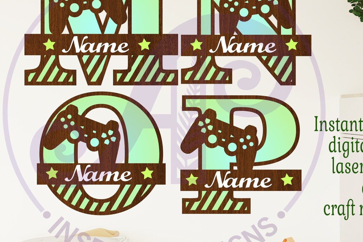 Intra απο ξύλο plywood  Χρώμα wenge 3mm-4mm πάχος - Πινακίδες ονόματος πακέτου γραμμάτων μονογράμματος παίκτη Δίασταση 30x20 cm INTRAFABR-122123308