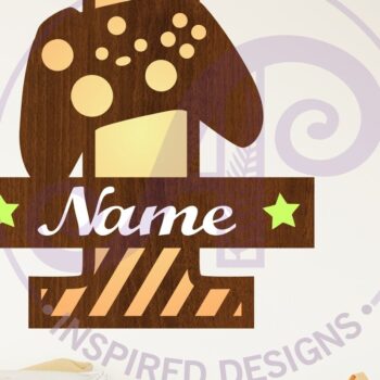 Intra απο ξύλο plywood  Χρώμα wenge 3mm-4mm πάχος - Gamer X Κεφάλαιο μονόγραμμα Γράμμα I Δίασταση 30x20 cm INTRAFABR-125083165 - Image 1