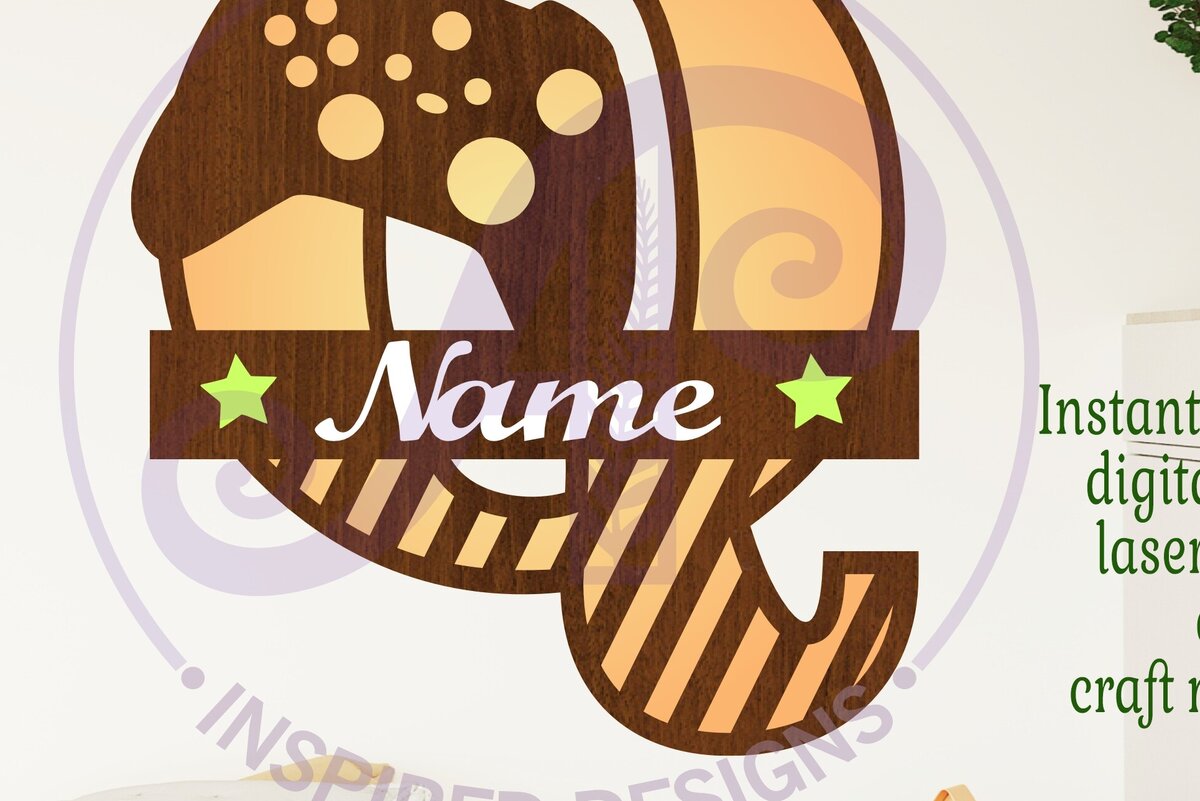 Intra απο ξύλο plywood  Χρώμα wenge 3mm-4mm πάχος - Gamer X κεφαλαίο μονόγραμμα Γράμμα Q Δίασταση 30x20 cm INTRAFABR-118731369