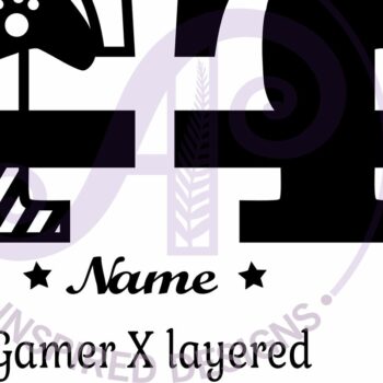 Intra απο ξύλο plywood  Χρώμα wenge 3mm-4mm πάχος - Gamer X κεφαλαίο μονόγραμμα Γράμμα T Δίασταση 30x20 cm INTRAFABR-118731330 - Image 3