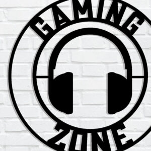 Intra απο ξύλο plywood  Χρώμα wenge 3mm-4mm πάχος - Gaming Zone τέχνη τοίχου με λέιζερ Δίασταση 40x50 cm INTRAFABR-65013936