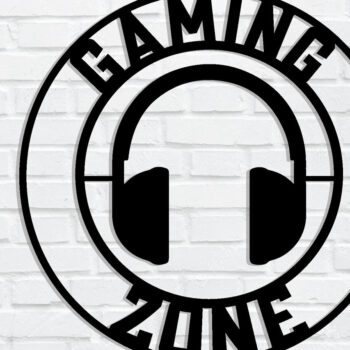 Intra απο ξύλο plywood  Χρώμα wenge 3mm-4mm πάχος - Gaming Zone τέχνη τοίχου με λέιζερ Δίασταση 40x50 cm INTRAFABR-65013936 - Image 1