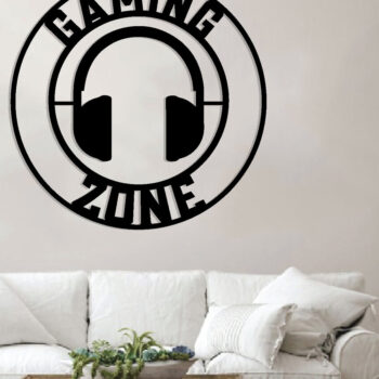 Intra απο ξύλο plywood  Χρώμα wenge 3mm-4mm πάχος - Gaming Zone τέχνη τοίχου με λέιζερ Δίασταση 40x50 cm INTRAFABR-65013936 - Image 2