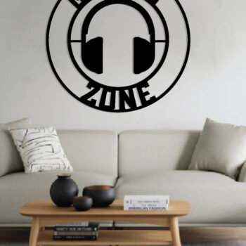 Intra απο ξύλο plywood  Χρώμα wenge 3mm-4mm πάχος - Gaming Zone τέχνη τοίχου με λέιζερ Δίασταση 40x50 cm INTRAFABR-65013936 - Image 3