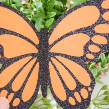 Intra απο ξύλο plywood  Χρώμα wenge 3mm-4mm πάχος - Πρότυπα για πεταλούδες κήπου Δίασταση 30x20 cm INTRAFABR-119418807 - Image 1