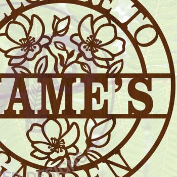 Intra απο ξύλο plywood Χρώμα wenge 3mm-4mm πάχος - Κήπος Floral Υποκατάστημα Όνομα Cut Δίασταση 30x20 cm INTRAFABR-29734298 - Image 4