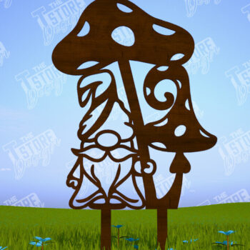 Intra απο ξύλο plywood  Χρώμα wenge 3mm-4mm πάχος - Δέσμη κοπής με λέιζερ διακόσμησης κήπου Gnome Δίασταση 20x20 cm INTRAFABR-68720687 - Image 7