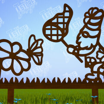 Intra απο ξύλο plywood Χρώμα wenge 3mm-4mm πάχος - Διακόσμηση Κήπου Gnome | Πασσάλους γκαζόν Δίασταση 20x20 cm INTRAFABR-94549005 - Image 1