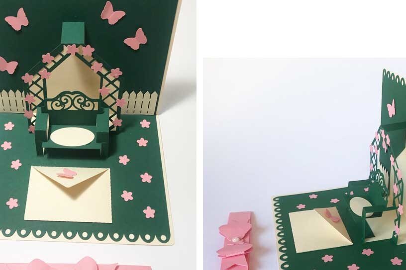 Intra απο ξύλο plywood  Χρώμα wenge 3mm-4mm πάχος - Garden Pop Up Δίασταση 30x20 cm INTRAFABR-67987616