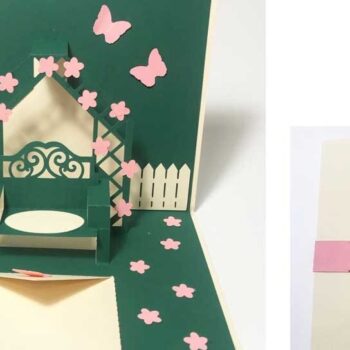 Intra απο ξύλο plywood  Χρώμα wenge 3mm-4mm πάχος - Garden Pop Up Δίασταση 30x20 cm INTRAFABR-67987616 - Image 2