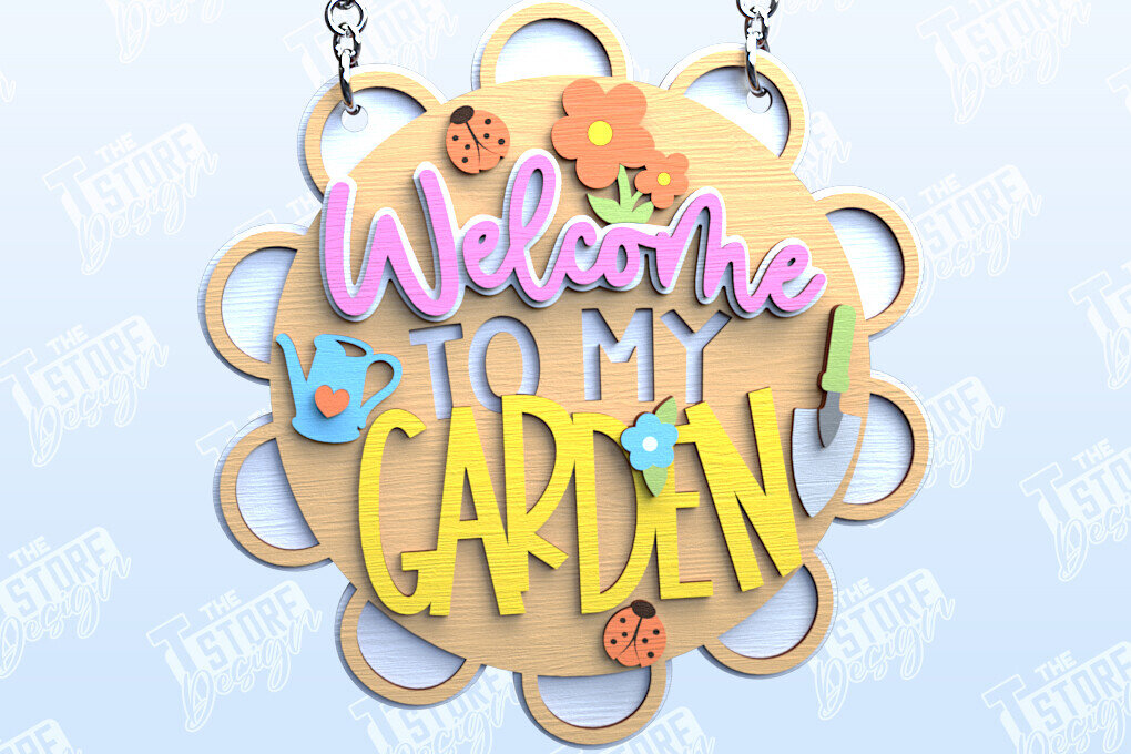 Intra απο ξύλο plywood  Χρώμα wenge 3mm-4mm πάχος - Πινακίδα κήπου | Φυτών Πασσάλων | CNC Δίασταση 30x20 cm INTRAFABR-119716307