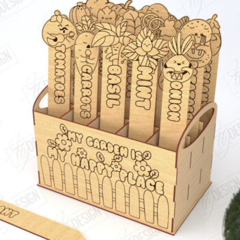 Intra απο ξύλο plywood  Χρώμα wenge 3mm-4mm πάχος - Σετ πασσάλων κήπου | Διακόσμηση Κήπου Δίασταση 20x20 cm INTRAFABR-88098518 - Image 1