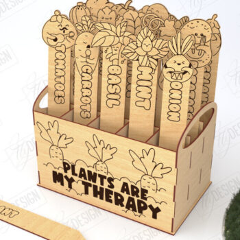 Intra απο ξύλο plywood Χρώμα wenge 3mm-4mm πάχος - Σετ πασσάλων κήπου Πακέτο κοπής με λέιζερ | CNC Δίασταση 20x20 cm INTRAFABR-93548144 - Image 6