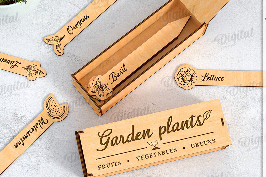 Intra απο ξύλο plywood  Χρώμα wenge 3mm-4mm πάχος - Πασσάλους κήπου με Box Δίασταση 30x20 cm INTRAFABR-30784639