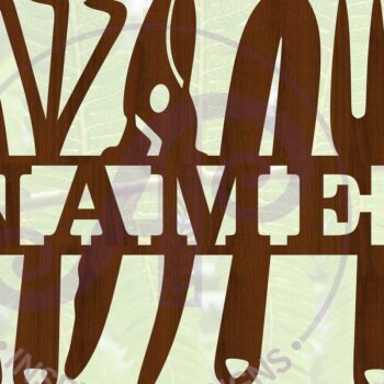 Intra απο ξύλο plywood Χρώμα wenge 3mm-4mm πάχος - Εργαλεία κήπου Σήμα ονόματος Αποκοπή υ Δίασταση 30x20 cm INTRAFABR-119676839 - Image 1