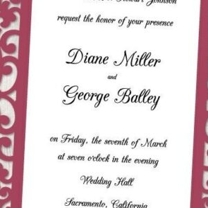 Intra απο ξύλο plywood  Χρώμα wenge 3mm-4mm πάχος - Προσκλητήριο γάμου Gate Lotus Flower Δίασταση 5x7 cm INTRAFABR-119207935