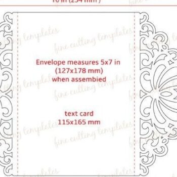 Intra απο ξύλο plywood  Χρώμα wenge 3mm-4mm πάχος - Προσκλητήριο γάμου Gate Lotus Flower Δίασταση 5x7 cm INTRAFABR-119207935 - Image 4