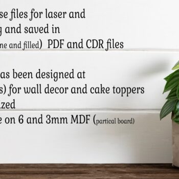 Intra απο ξύλο plywood  Χρώμα wenge 3mm-4mm πάχος - Γρανάζια Numbers Δύο επιπέδων επιτοίχιας πινακίδας Δίασταση 30x20 cm INTRAFABR-67130897 - Image 3