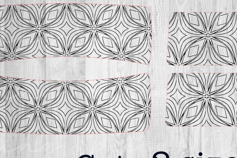 Intra απο ξύλο plywood  Χρώμα wenge 3mm-4mm πάχος - Geo Diamond Hair Clip Topper Δίασταση 30x20 cm INTRAFABR-87676556