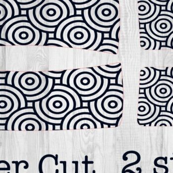 Intra απο ξύλο plywood Χρώμα wenge 3mm-4mm πάχος - Κλιπ μαλλιών με γεωμετρικό κύκλο Δίασταση 30x20 cm INTRAFABR-36532449 - Image 1