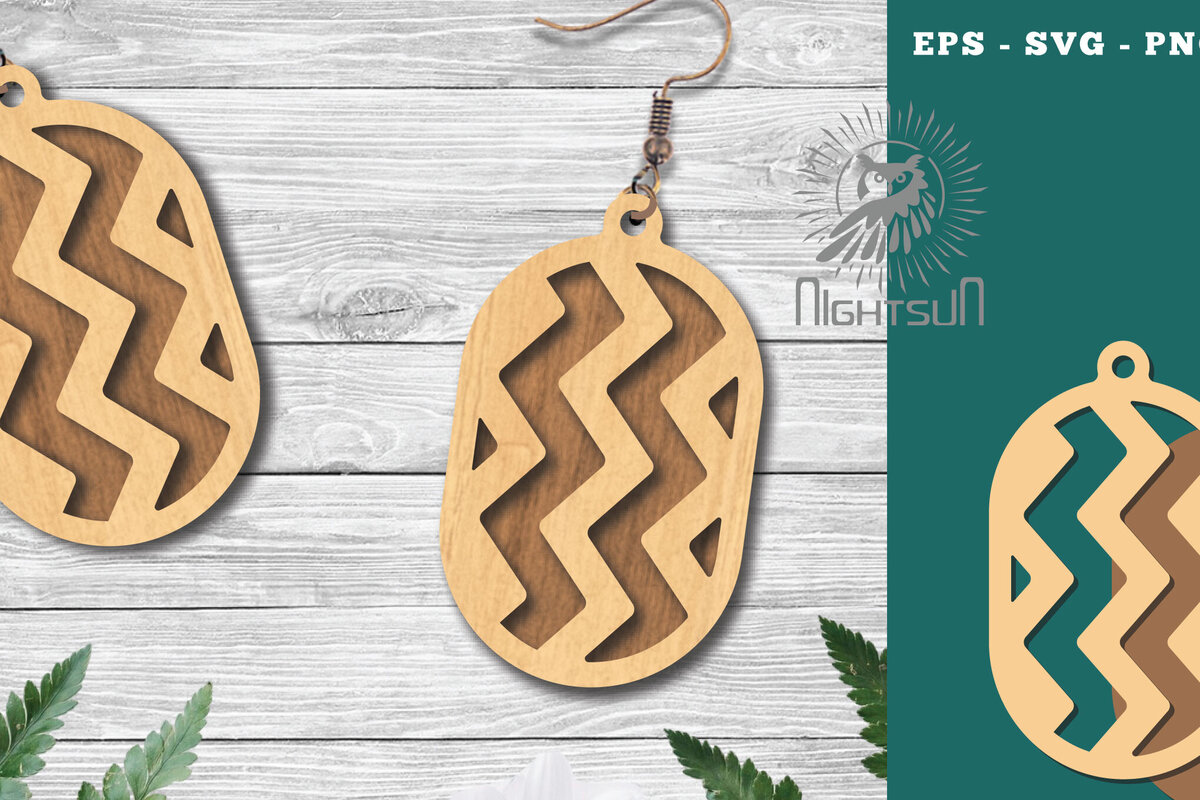 Intra απο ξύλο plywood  Χρώμα wenge 3mm-4mm πάχος - Γεωμετρικά σκουλαρίκια 5 Δίασταση 3x3 cm INTRAFABR-90002246