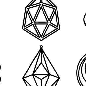 Intra απο ξύλο plywood  Χρώμα wenge 3mm-4mm πάχος - Γεωμετρικά σκουλαρίκια Πακέτο Δίασταση 3x3 cm INTRAFABR-95884880 - Image 2