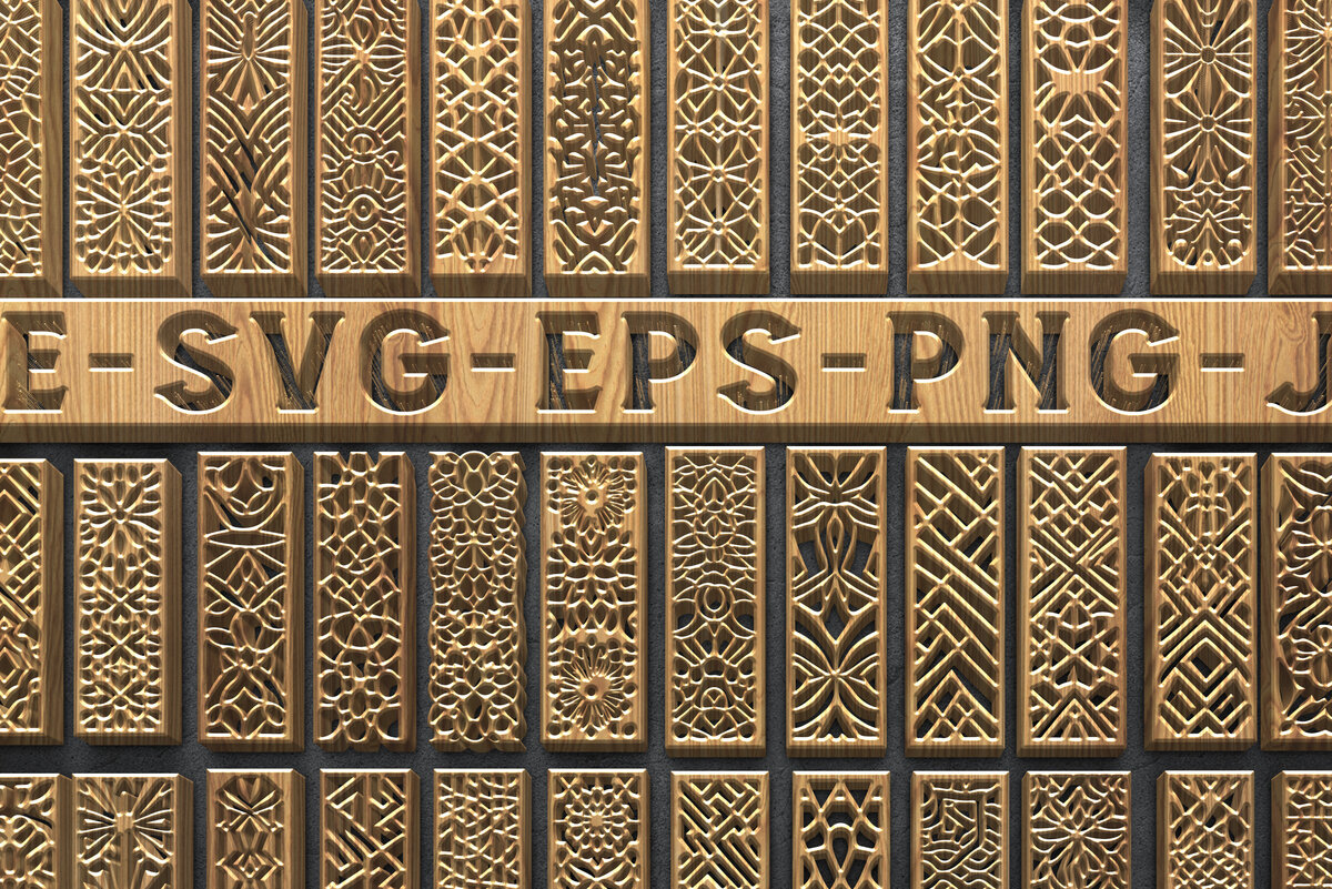 Intra απο ξύλο plywood  Χρώμα wenge 3mm-4mm πάχος - Γεωμετρικό Σετ πάνελ κοπής με λέιζερ Δίασταση 3600x7200 cm INTRAFABR-98131513