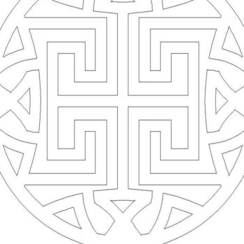 Intra απο ξύλο plywood Χρώμα wenge 3mm-4mm πάχος - Γεωμετρικό Διακοσμητικό Χωρίσμα Τέχνης Τοίχων Δίασταση 20x20 cm INTRAFABR-98183101 - Image 7