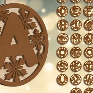 Intra απο ξύλο plywood  Χρώμα wenge 3mm-4mm πάχος - Πολυεπίπεδη διακόσμηση σπιτιού γερμανικού αλφαβήτου Δίασταση 5x4 cm INTRAFABR-76969682