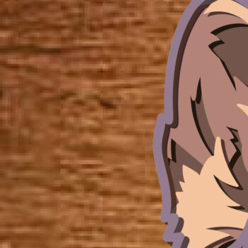 Intra απο ξύλο plywood  Χρώμα wenge 3mm-4mm πάχος - German Shepherd Multilayer /Vector Δίασταση 30x20 cm INTRAFABR-76974588 - Image 7