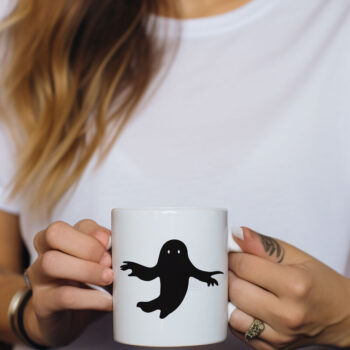 Intra απο ξύλο plywood  Χρώμα wenge 3mm-4mm πάχος - Ghost Ghost Silhouette Δίασταση 30x20 cm INTRAFABR-100000633 - Image 2