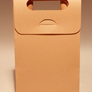 Intra απο ξύλο plywood Χρώμα wenge 3mm-4mm πάχος - Τσάντα δώρου Δίασταση 20x20 cm INTRAFABR-123755767 - Image 3