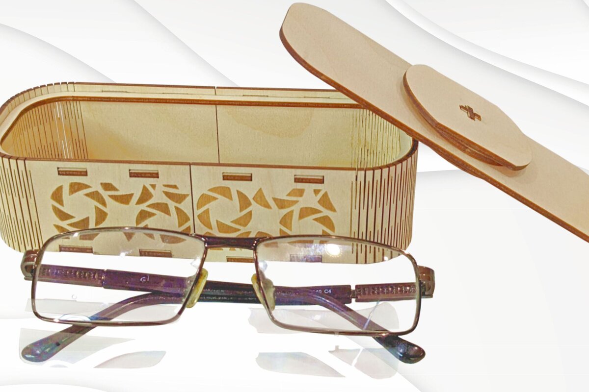 Intra απο ξύλο plywood  Χρώμα wenge 3mm-4mm πάχος - Θήκη δώρου για γυαλιά, Δίασταση 161x64 cm INTRAFABR-119669124