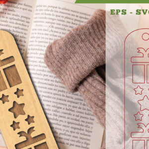 Intra απο ξύλο plywood  Χρώμα wenge 3mm-4mm πάχος - Κουτί δώρου Σελιδοδείκτης κοπής με λέιζερ Δίασταση 5x20 cm INTRAFABR-102259917