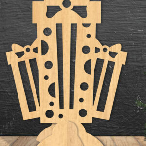 Intra απο ξύλο plywood  Χρώμα wenge 3mm-4mm πάχος - Κουτί δώρου Διακόσμηση σπιτιού 2 Δίασταση 20x20 cm INTRAFABR-8873072