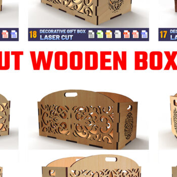 Intra απο ξύλο plywood  Χρώμα wenge 3mm-4mm πάχος - Κουτί δώρου Δέσμη Ξύλινου Κουτιού 02 Δίασταση 15x15 cm INTRAFABR-72240140 - Image 1