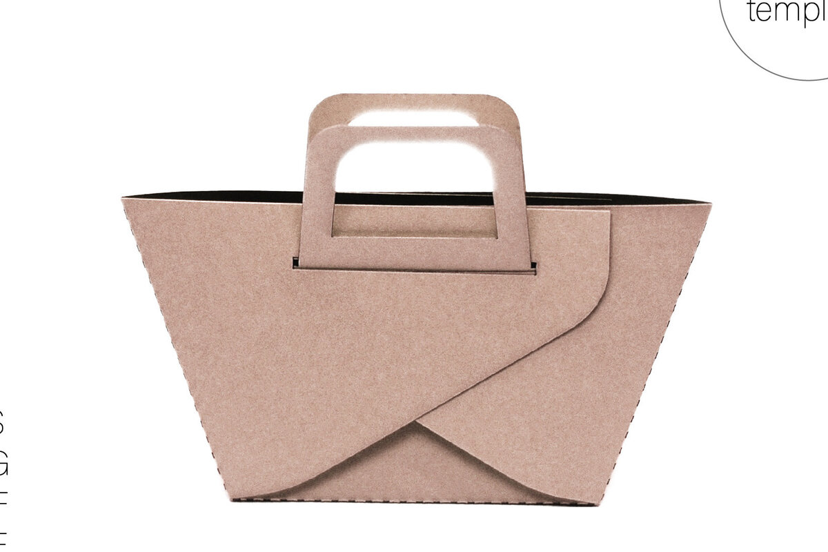 Intra απο ξύλο plywood  Χρώμα wenge 3mm-4mm πάχος - Σετ τσαντάκι δώρου Δίασταση 20x20 cm INTRAFABR-115497171