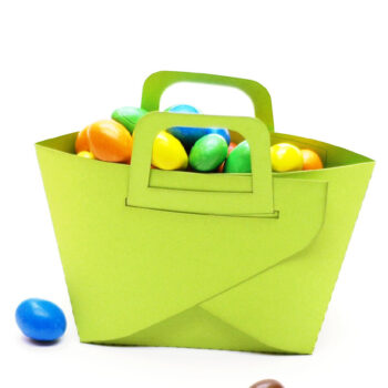 Intra απο ξύλο plywood  Χρώμα wenge 3mm-4mm πάχος - Σετ τσαντάκι δώρου Δίασταση 20x20 cm INTRAFABR-115497171 - Image 5