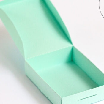 Intra απο ξύλο plywood  Χρώμα wenge 3mm-4mm πάχος - Κουτί δώρου Box Box Πρότυπο Δίασταση 3x3 cm INTRAFABR-114960358 - Image 2