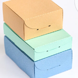 Intra απο ξύλο plywood  Χρώμα wenge 3mm-4mm πάχος - Κουτί δώρου ΣΕΤ 3 κοσμημάτων Box Δίασταση 3x3 cm INTRAFABR-114960434