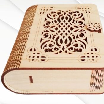 Intra απο ξύλο plywood  Χρώμα wenge 3mm-4mm πάχος - Κουτί δώρου Ταρώ Δίασταση 253x144 cm INTRAFABR-114960504 - Image 2