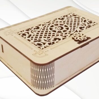 Intra απο ξύλο plywood  Χρώμα wenge 3mm-4mm πάχος - Κουτί δώρου Ταρώ Δίασταση 253x144 cm INTRAFABR-114960519 - Image 1