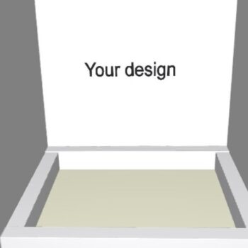 Intra απο ξύλο plywood  Χρώμα wenge 3mm-4mm πάχος - Πρότυπο κιβωτίου δώρου, κουτί , πρότυπο Δίασταση 14x12 cm INTRAFABR-114960308 - Image 3