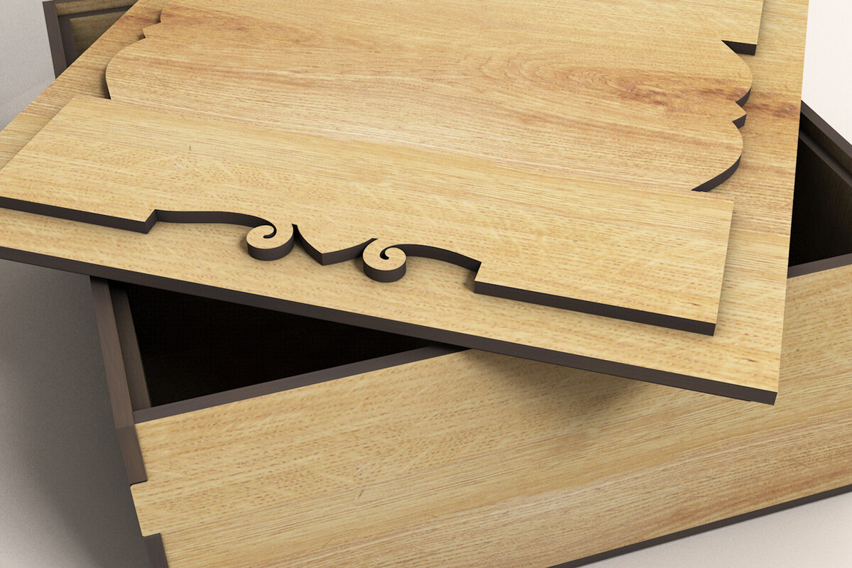 Intra απο ξύλο plywood  Χρώμα wenge 3mm-4mm πάχος - Κουτί δώρου με το σχέδιό σας Δίασταση 5x6 cm INTRAFABR-86666119