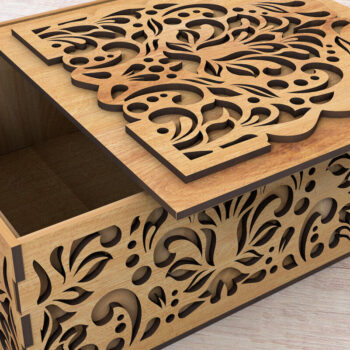 Intra απο ξύλο plywood  Χρώμα wenge 3mm-4mm πάχος - Δέσμη κουτιών δώρου Δίασταση 5x6 cm INTRAFABR-86666157 - Image 1