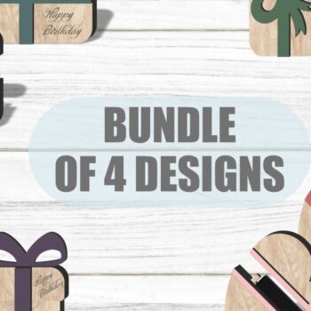 Intra απο ξύλο plywood  Χρώμα wenge 3mm-4mm πάχος - Πακέτο συσκευασίας δωροκάρτας Δίασταση 20x20 cm INTRAFABR-86666819 - Image 1